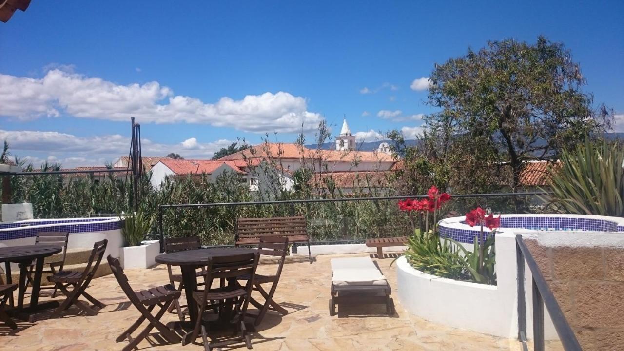 Hotel Meson De Los Virreyes Villa de Leyva Exterior foto